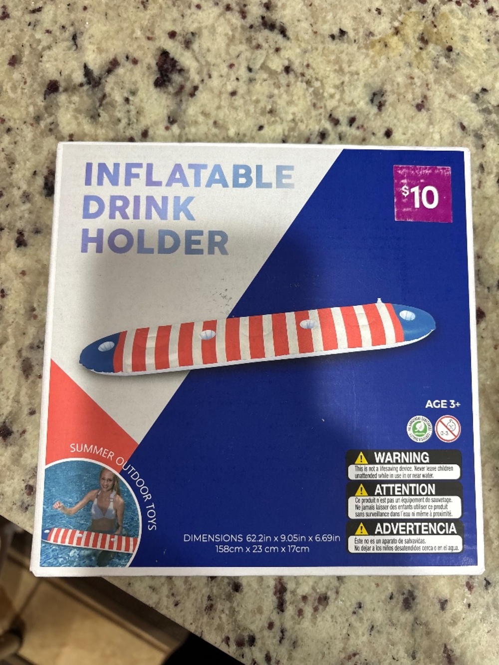 Inflatable Drink Holder 3 boxes